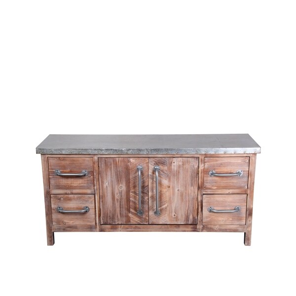 2 Door 4 Draw Accent Stand