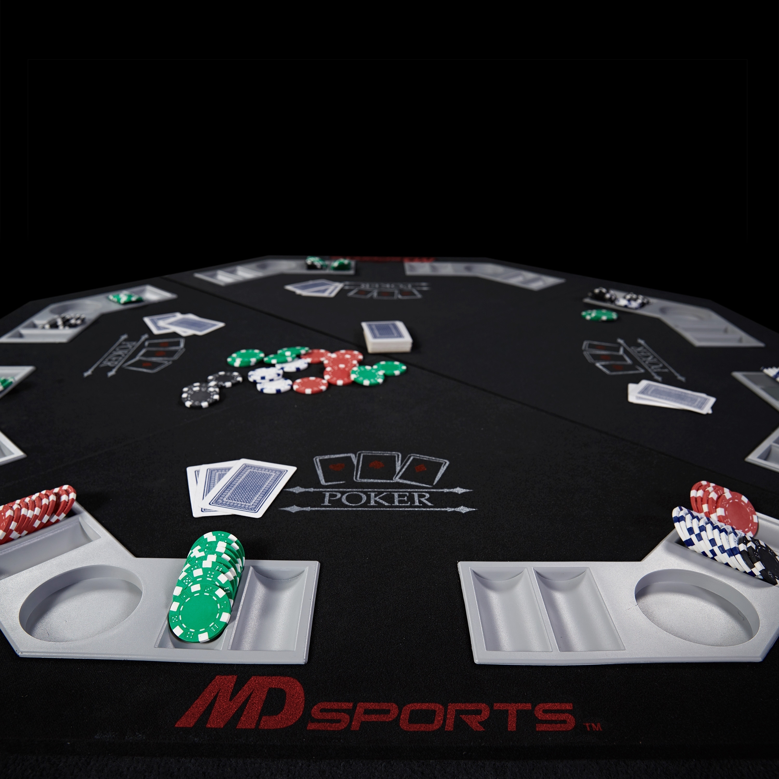 MD Sports 8 Player Poker Conversion Top - Bed Bath & Beyond - 17933929
