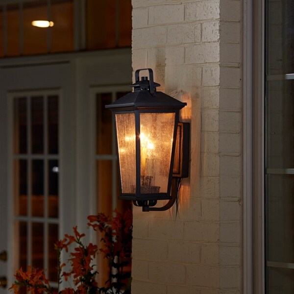 Fifth And Main Parsons Field 2 Light Antique Iron Outdoor Wall Fifth And Main Parsons Field 2 Light Antique Iron Outdoor Wall Sconce