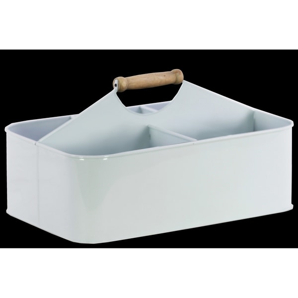 UTC51310 Metal Storage Coated Finish White
