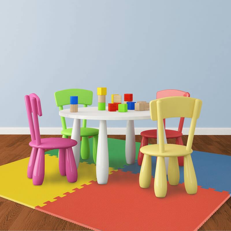 Interlocking Foam 24x24 Anti Fatigue Floor Tiles 4 tiles/16 Sq. Ft. - Multi