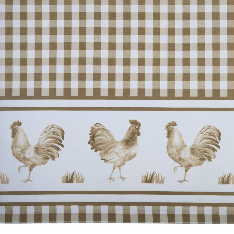 Barnyard Window Curtain Valance - 58x14