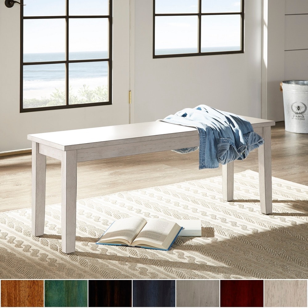 iNSPIRE Q Classic Wilmington II Wood Dining Bench