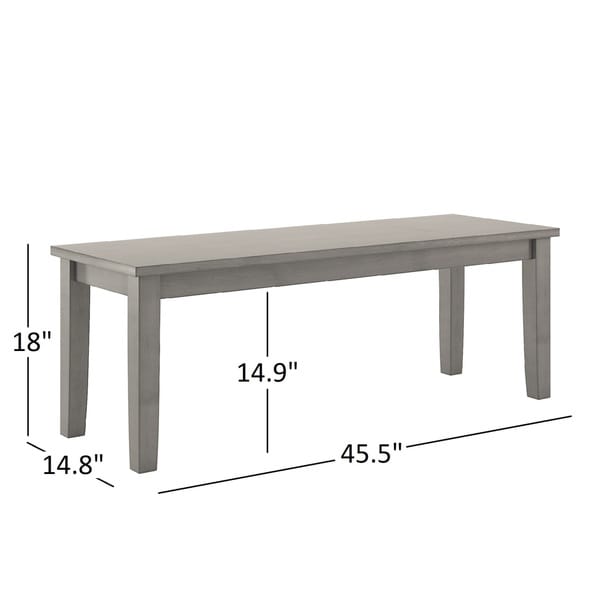 Wilmington II Wood Dining Bench by iNSPIRE Q Classic
