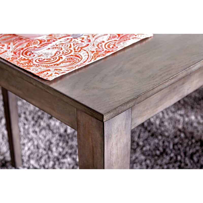 Keso Rustic Solid Wood 5-Piece Dining Set by Furniture of America