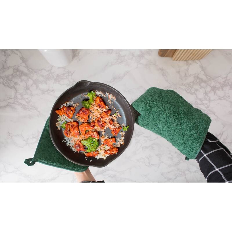 Terry Cotton Oven Mitt