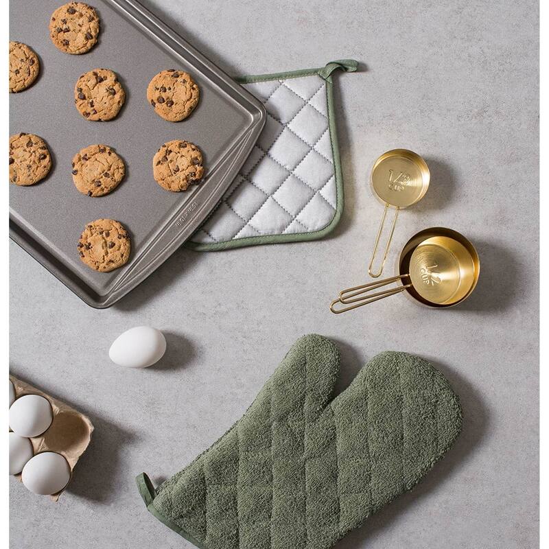 Terry Cotton Oven Mitt