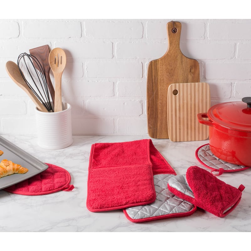 Terry Cotton Oven Mitt
