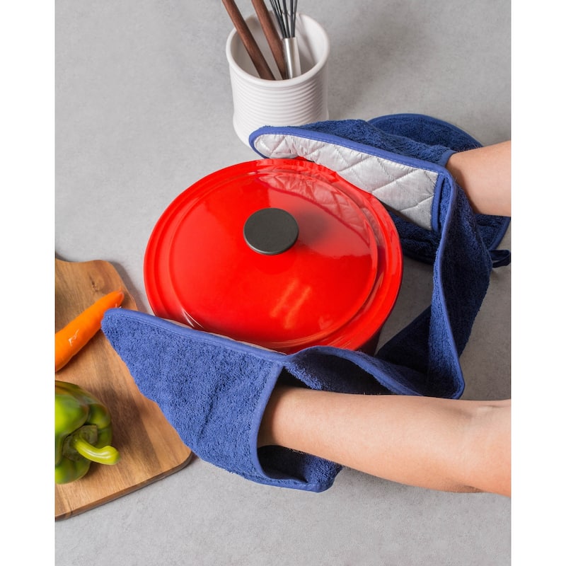 Terry Cotton Oven Mitt