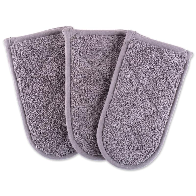 DII Terry Pan Handle (Set of 3) - Gray