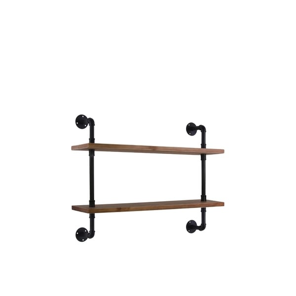 UTC27733 Wood Shelf Natural Wood Finish Brown