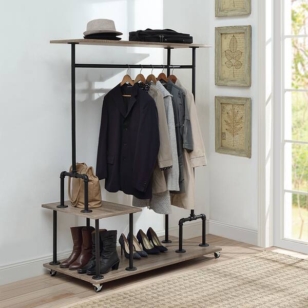 Shop Industrial Collection Closet Organizer Free Shipping Today