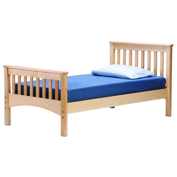 Mission Twin Bed, Natural