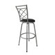 Halfy Round Seat Counter-to-Bar Height Adjustable 360 Degree Swivel Metal Stool - Thumbnail 10