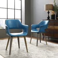 Corvus Patrizio Mid-century Modern Accent Chair (Set of 2)