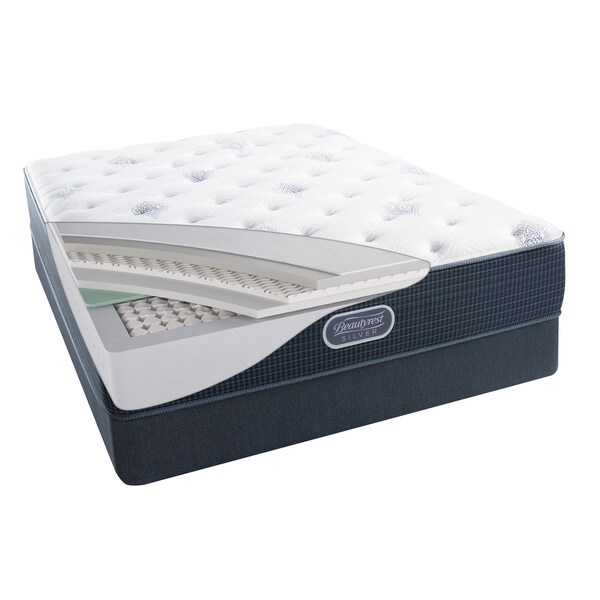 beautyrest silver avondale plush pillowtop king mattress