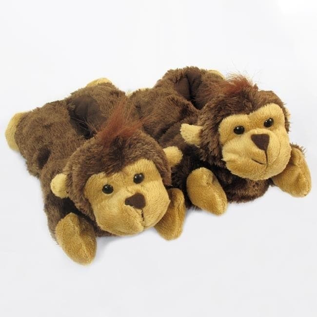 monkey slippers for adults