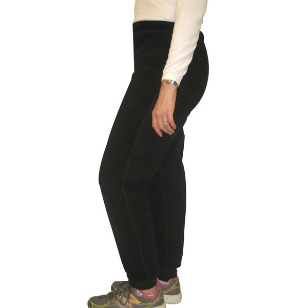 fleece pants women's petite