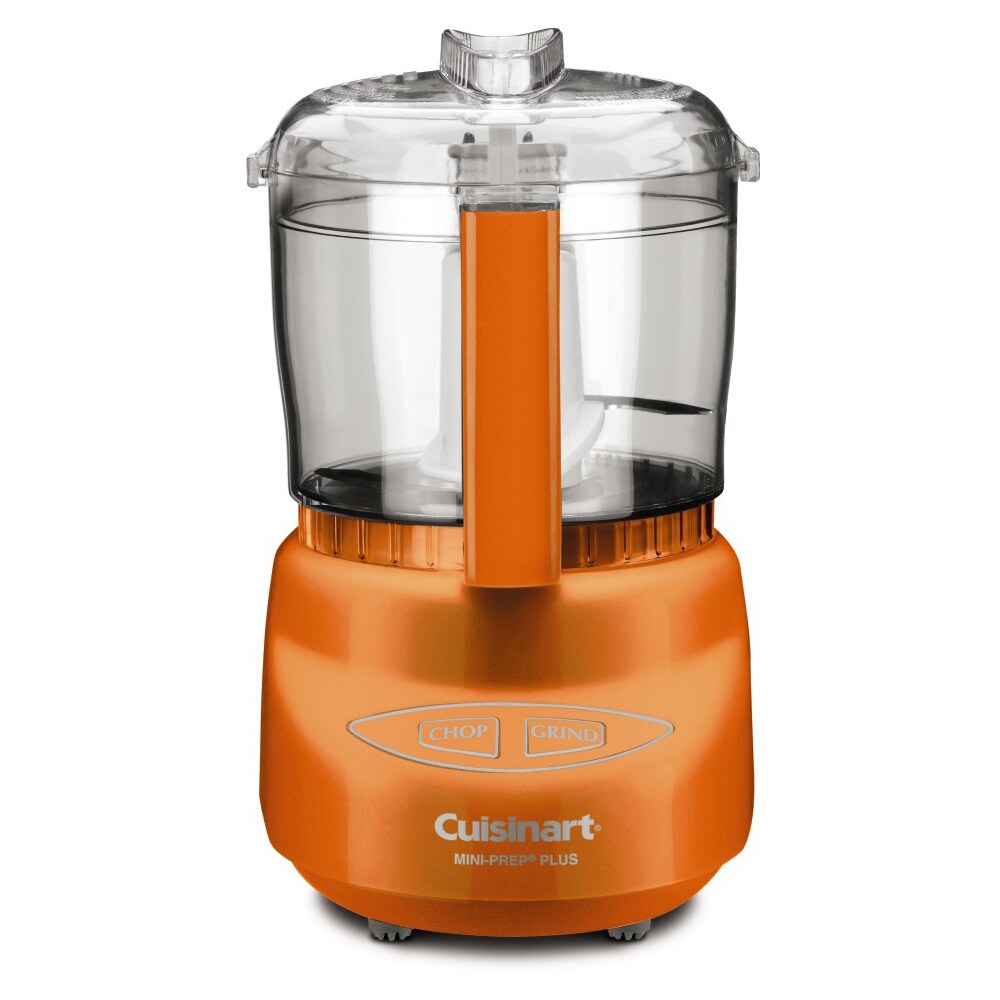 Cuisinart Mini-Prep Plus 3-Cup Food Chopper Food Processors 24 Oz Work Bowl  with Handle Brushed Chrome Stainless Steel Blade