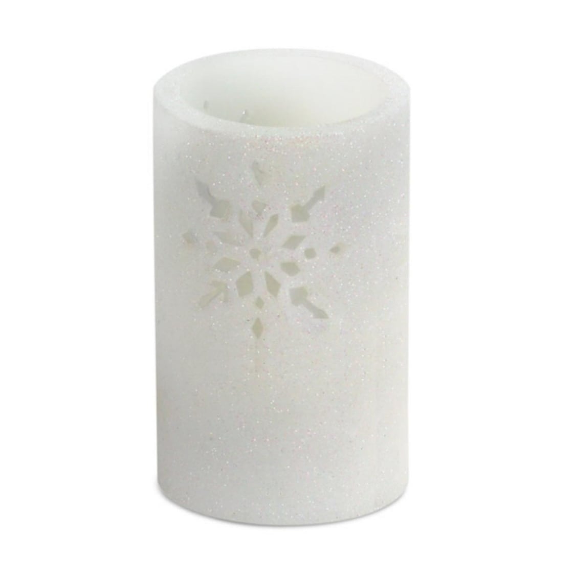 13.75 Linen Cylindrical Medium Solid Pillar Wax Candle - Bed Bath & Beyond  - 32659259