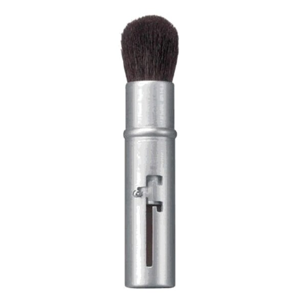 Avon Retractable Silver Bullet Cosmetic Travel Makeup Blush Brush