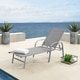 Corvus Antonio Sling Fabric Adjustable Outdoor Chaise Lounge - Thumbnail 6