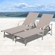 Corvus Antonio Sling Fabric Adjustable Outdoor Chaise Lounge - Thumbnail 15