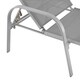 Corvus Antonio Sling Fabric Adjustable Outdoor Chaise Lounge - Thumbnail 5