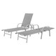 Corvus Antonio Sling Fabric Adjustable Outdoor Chaise Lounge - Thumbnail 13