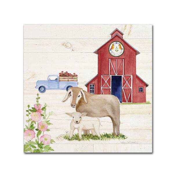 Kathleen Parr McKenna 'Life on the Farm IV' Canvas Art - Bed Bath ...