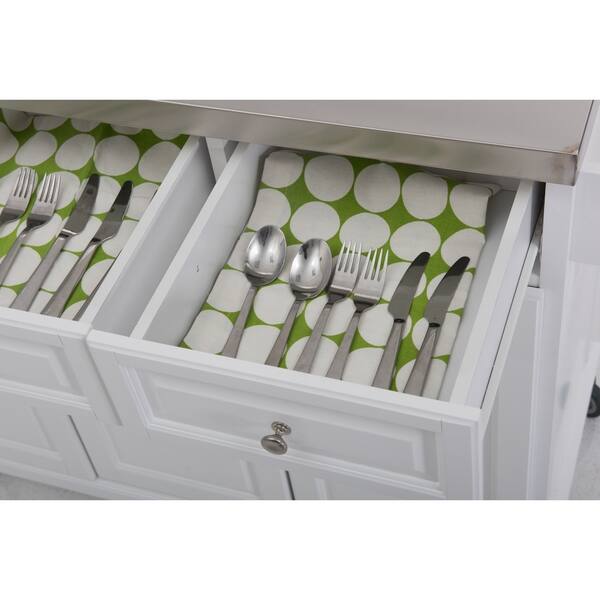 Shop Sj Collection Buckhead Portable Kitchen Island Cart Cabinet