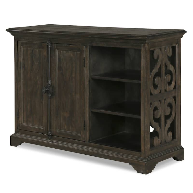 Bellamy Traditional Weathered Peppercorn Printer Stand