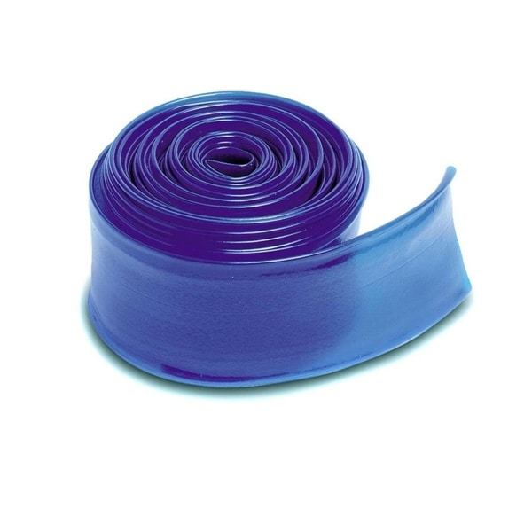 Transparent Blue Swimming Pool Filter Backwash Hose - 25' x 1.5"
