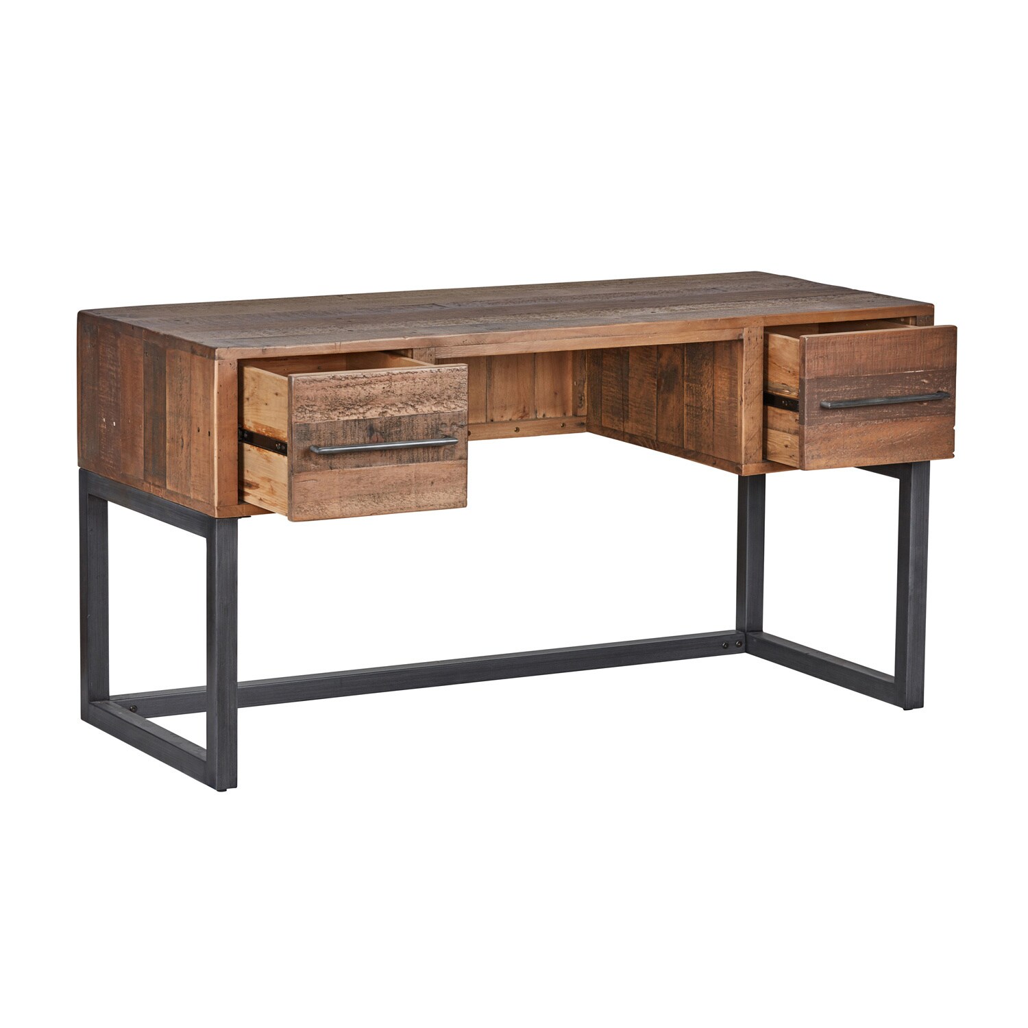 Shop Matteo Natural Reclaimed Pine Desk By Kosas Home Overstock