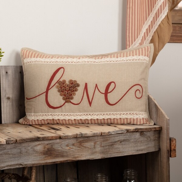 chambray pillow cover