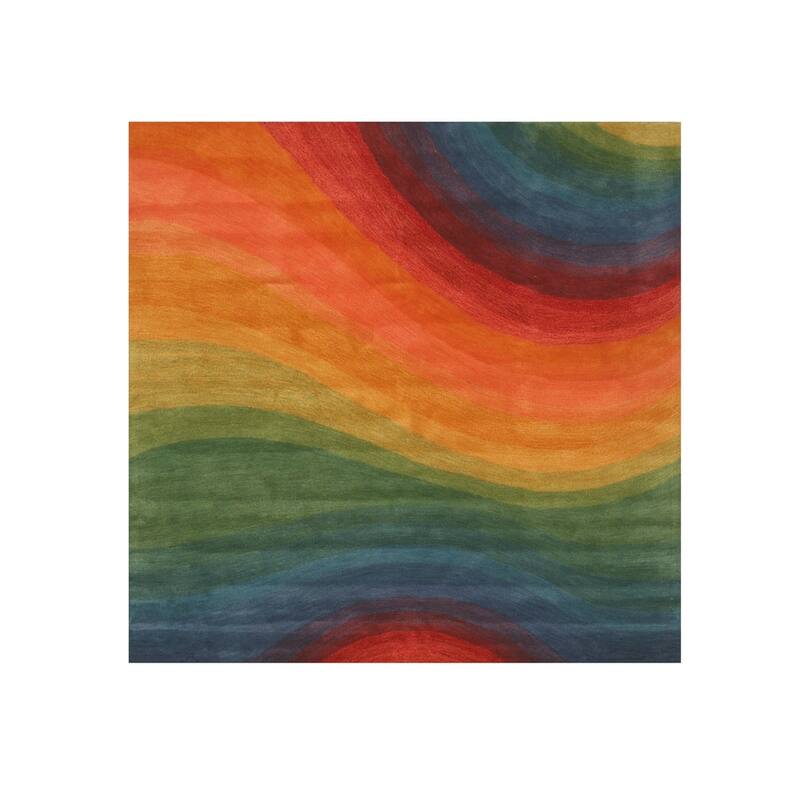 Lollipop Desertland Area Rug by EORC | Vibrant and Playful Rug