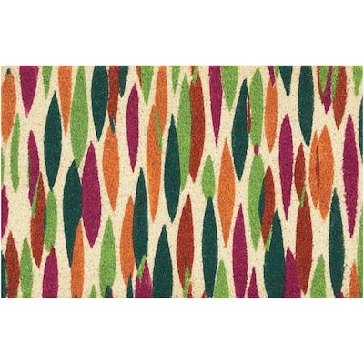 Waverly Greetings "Bits n' Pieces" Clay Doormat by Nourison (1'6 x 2'4)