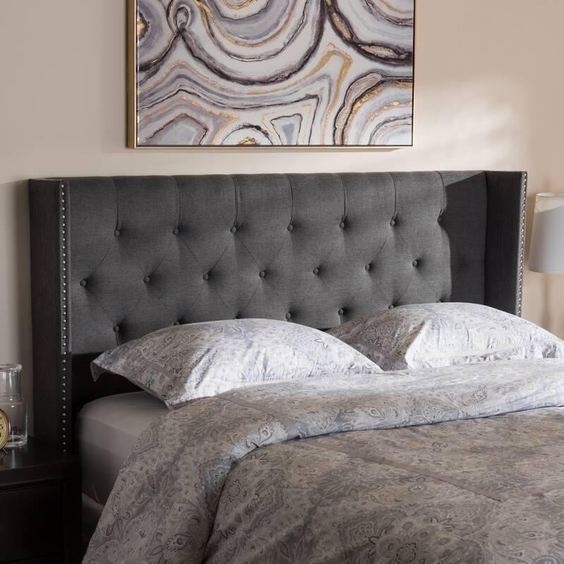 Copper Grove Tarahne Contemporary Fabric Headboard