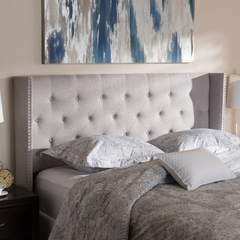 Copper Grove Tarahne Contemporary Fabric Headboard