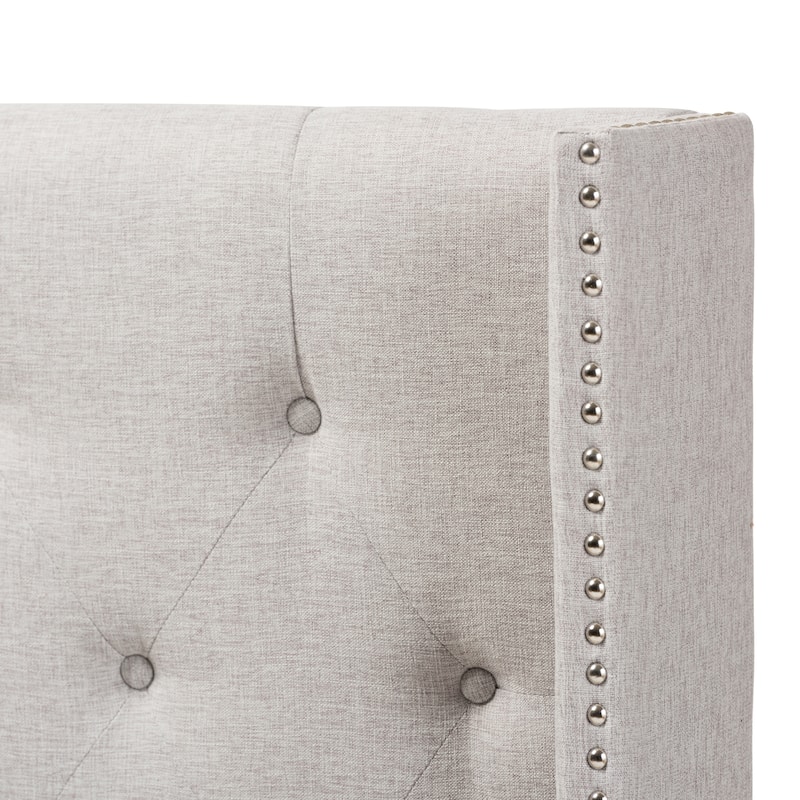Copper Grove Tarahne Contemporary Fabric Headboard
