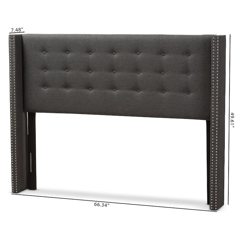 Contemporary Fabric Headboard by Baxton Studio