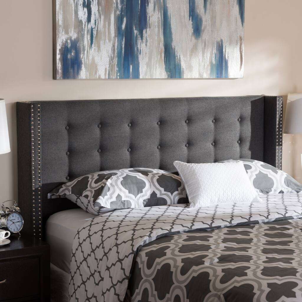 Contemporary Fabric Headboard by Baxton Studio