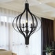 preview thumbnail 1 of 0, Anzola 5-Light 22-Inch Antique Bronze Modern Pendant