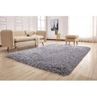 Shop 3 Inch Thick Plush Shag Rug 3 Handmade Type Yarns Cotton Backing 5 X 7 Overstock 17964960