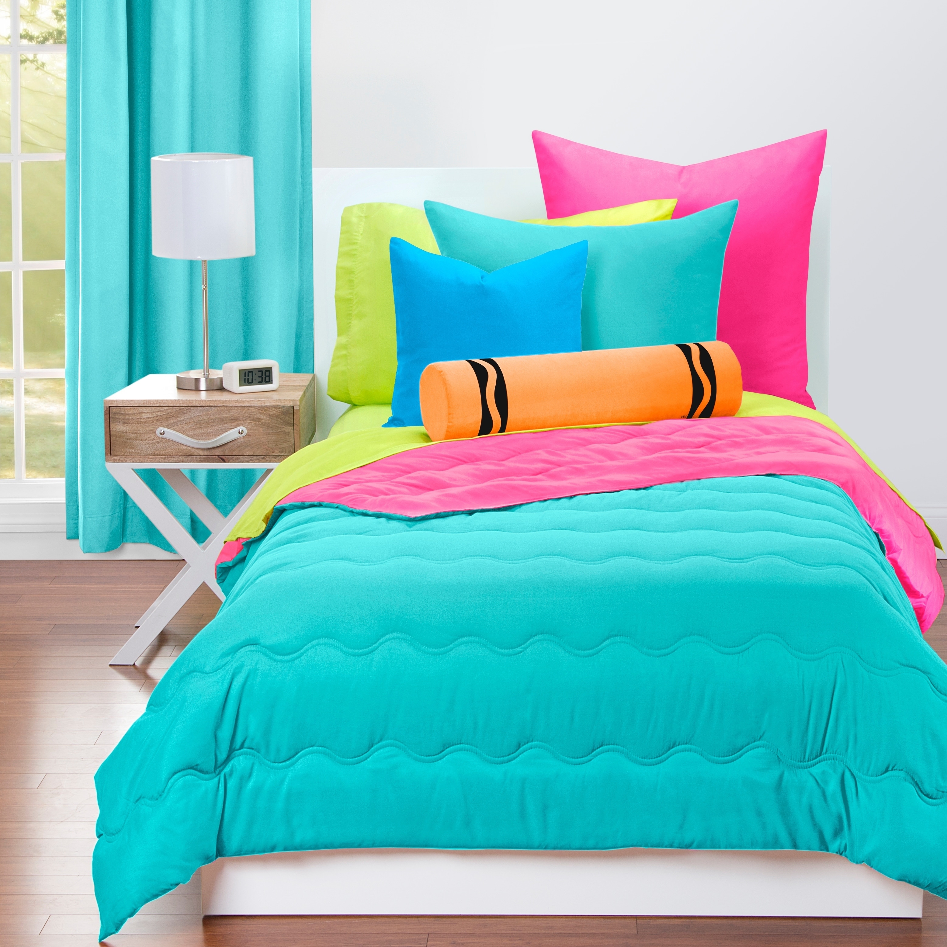 Shop Crayola Turquoise Blue And Hot Magenta Reversible 3 Piece