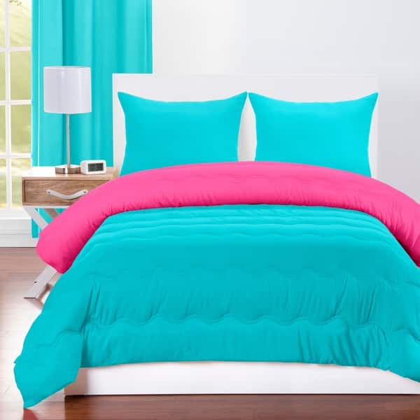 Shop Crayola Turquoise Blue And Hot Magenta Reversible 3 Piece