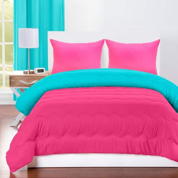 Shop Crayola Turquoise Blue And Hot Magenta Reversible 3 Piece