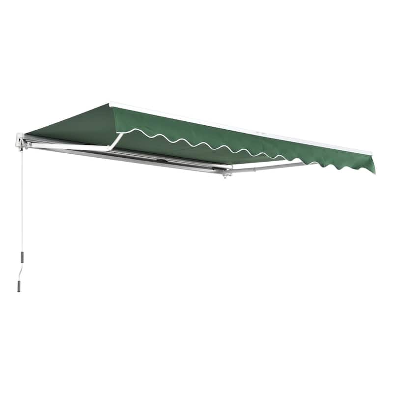 Manual Retractable Patio Sun Shade Awning