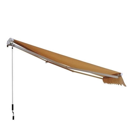 Outsunny 8' x 7' Manual Retractable Sun Shade Patio Awning