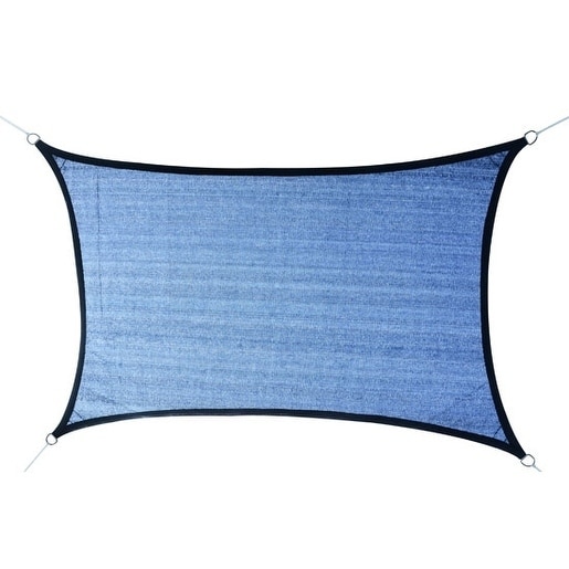 Outsunny 20' x 16' Rectangle Outdoor Patio Sun Shade Sail Canopy